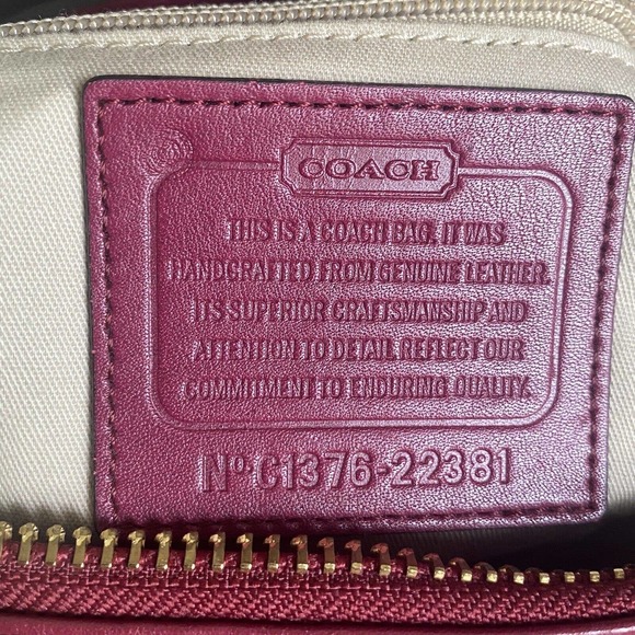 Coach Bags Coach Handbag 2238 Legacy Courtenay Deep Port Leather